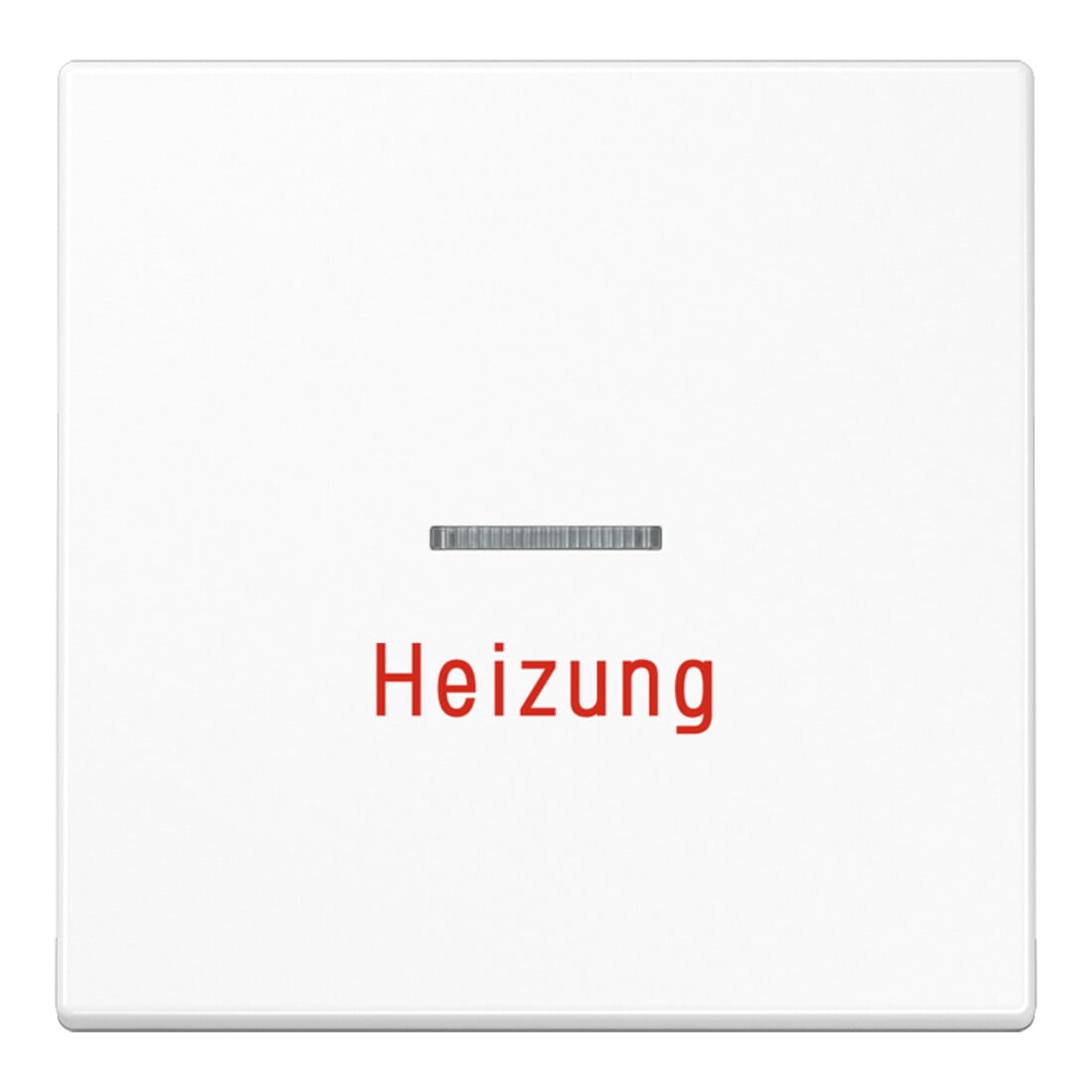 Jung Bascule pour chauffage d'appoint/urgence pour interrupteur de contrôle LS 990 H WW
