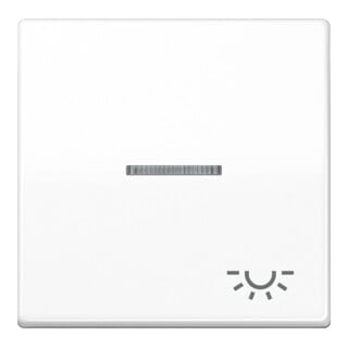 Jung Bascule symétrique LICHT/Lichtl.aw pour bouton-poussoir éclairé AS 591 KO5L WW