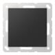 Jung Blind-Abdeckung A594-0SWM schwarz matt Kunststoff 55 x 55 x 32mm IP44