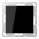 Jung Blind-Abdeckung sw kompl.mit Tragring A 594-0-1