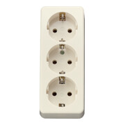 Jung Bloc multiprises de table 3x 16A 250V sans décharge de traction 10 S 23 LA-1