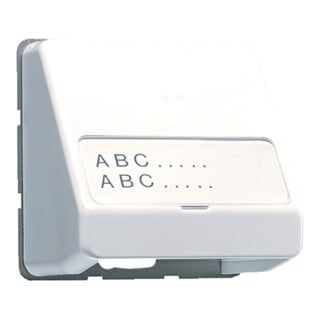 Jung Boîtier de connexion de données aws plaque de marquage 23×59 mm CD 554 WW