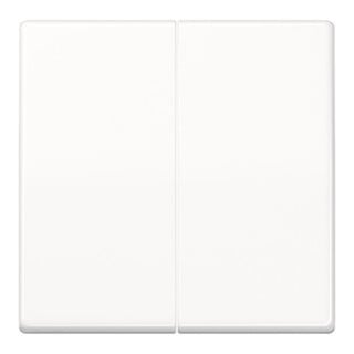 Jung Bouton de commande 2 boutons AS1702WW blanc alpin