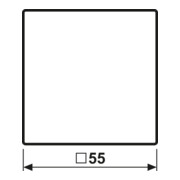 Jung Bouton de commande standard A 1700 WW-4