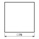 Jung Bouton de commande standard LS 1700 WW