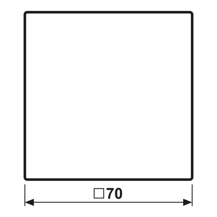 Jung Bouton de commande standard LS 1700 WW