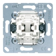 Jung Bouton-poussoir 10AX 250V 1 pôle, contact normalement fermé 534 U-1