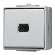 Jung Bouton-poussoir sans symboles 1 pôle inverseur N-K 633 W-1