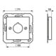 Jung Cache aws pour dispositifs de commande A 564 WW