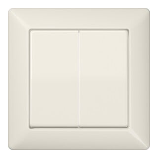 Jung Cache blanc pour bouton-poussoir AS 590-5