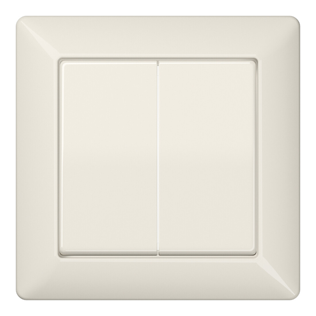Jung Cache blanc pour bouton-poussoir AS 590-5
