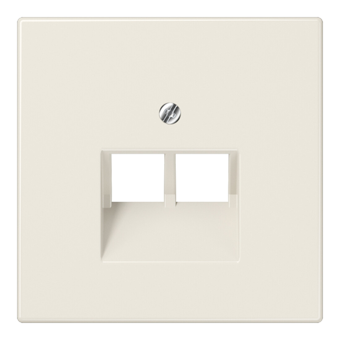 Jung Cache blanc pour prise IAE/UAE LS 969-2 UA