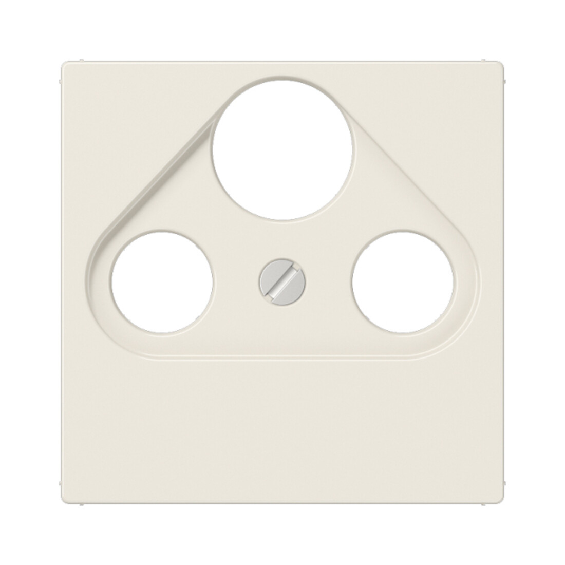 Jung Cache blanc pour prise SAT-TV A 561 PLSAT