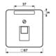 Jung Cache champ d’écriture aws pour prise IAE/UAE CD 569-1 NAUA WW