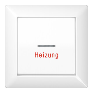 Jung Cache chauffage/urgence pour interrupteur AS 590 H WW