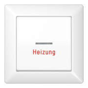 Jung Cache chauffage/urgence pour interrupteur AS 590 H WW-1