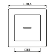 Jung Cache chauffage/urgence pour interrupteur AS 590 H WW-3