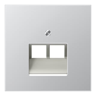 Jung Cache en aluminium pour prise IAE/UAE AL 2969-2 UA