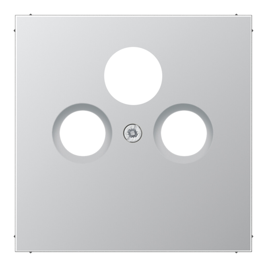 Jung Cache en aluminium pour prise SAT-TV AL 2990 SAT