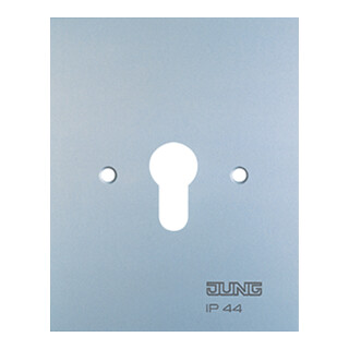 Jung Cache métallique 125×100 mm sans symboles 6.28 WUG