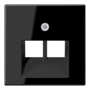 Jung Cache noir pour prise IAE/UAE A 569-2 BFPLUA-1