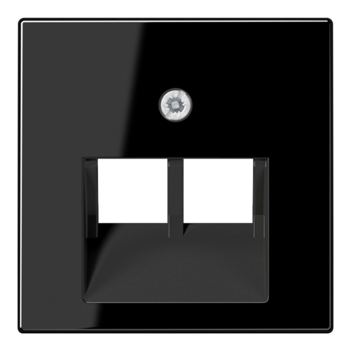 Jung Cache noir pour prise IAE/UAE A 569-2 BFPLUA