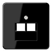 Jung Cache noir pour prise IAE/UAE CD 569-2 UA-1