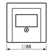 Jung Cache noir pour prise TAE A 569 PLT-3