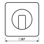 Jung Cache pour interrupteur rotatif CD 1541-3