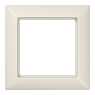 Jung Cadre 1-fach blanc niveau/vertical AS 581
