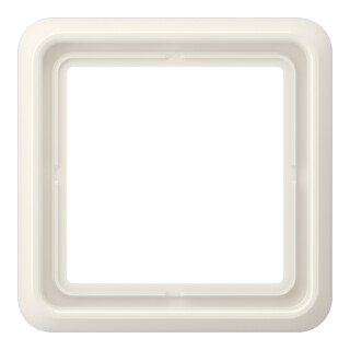 Jung Cadre 1-fach blanc niveau/vertical CD 581 WU W