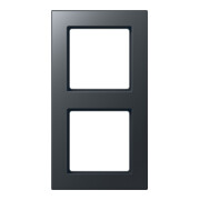 Jung Cadre 2-fach anthracite mat AC 582 BF ANM-1
