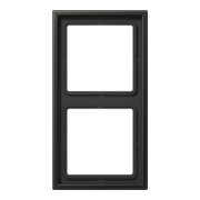 Jung Cadre 2 fois anthracite niveau/vertical AL 2982 AN-1