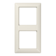 Jung Cadre 2 fois blanc niveau/vertical AS 582 BF-1
