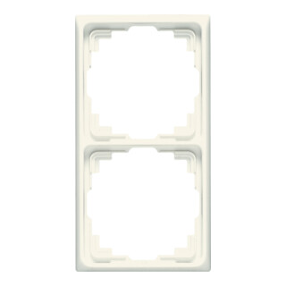 Jung Cadre 2 fois blanc niveau/vertical CD 582 K W