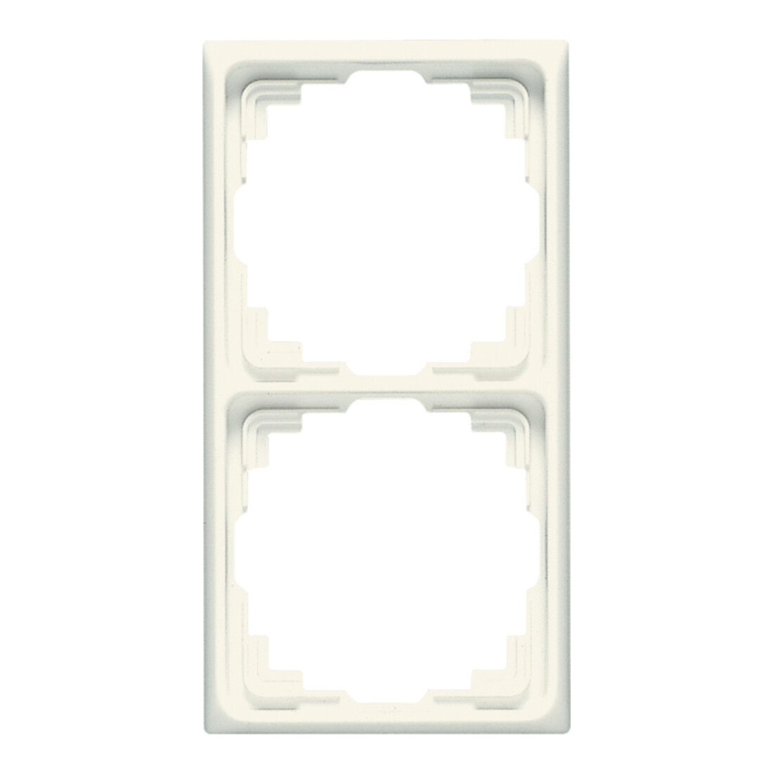 Jung Cadre 2 fois blanc niveau/vertical CD 582 K W