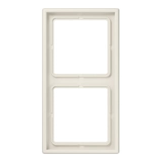 Jung Cadre 2 fois blanc niveau/vertical LS 982 W