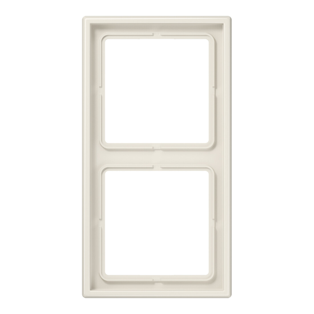 Jung Cadre 2 fois blanc niveau/vertical LS 982 W