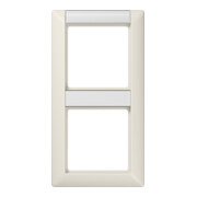 Jung Cadre 2 fois blanc vertical AS 582 NA-1