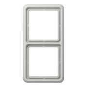 Jung Cadre 2 fois niveau horizontal/vertical CD 582 LG-1