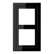 Jung Cadre 2 fois noir niveau/vertical LSD 982-1