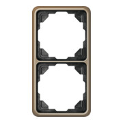 Jung Cadre 2 fois or bronze niveau/vertical CD 582 GB-1