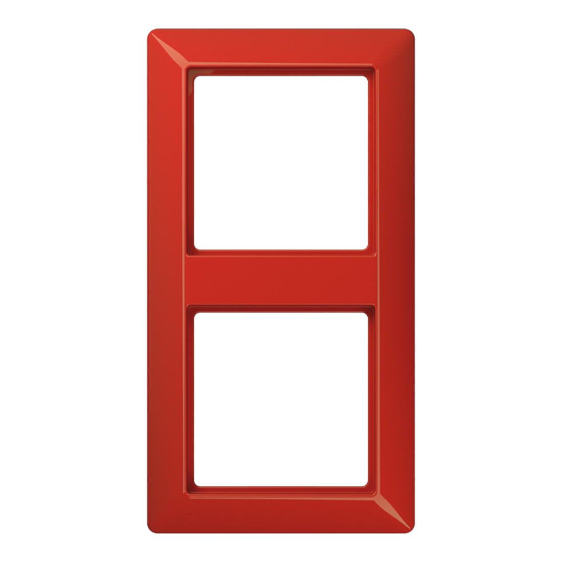 Jung Cadre 2 fois rouge niveau/horizontal AS 582 BF