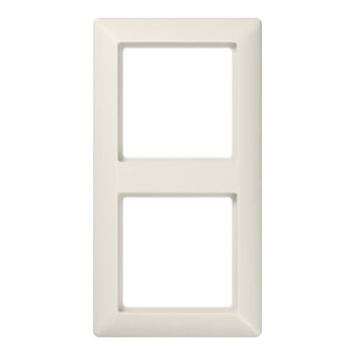 Jung Cadre 2 voies blanc niveau/vertical AS 582