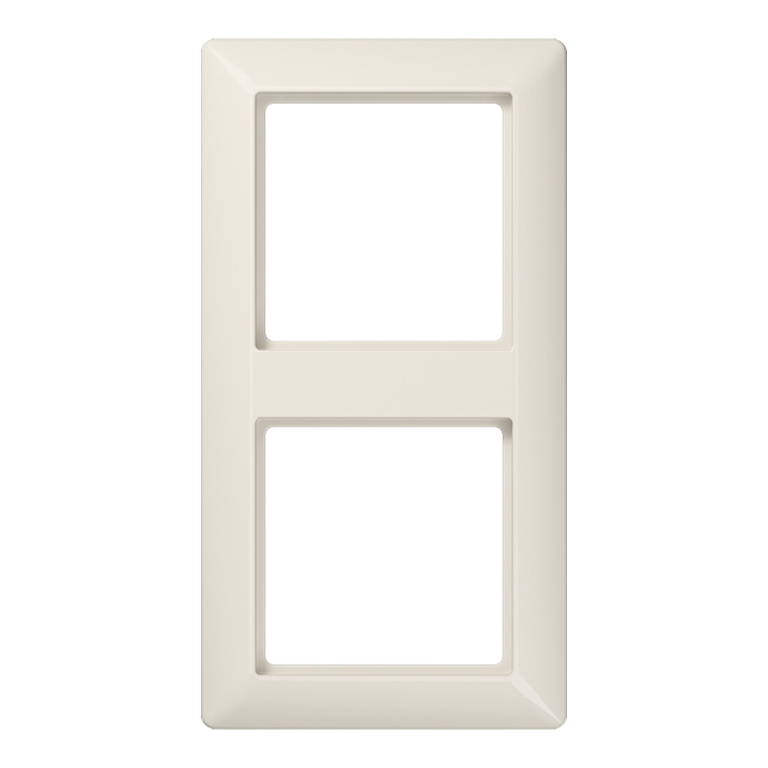 Jung Cadre 2 voies blanc niveau/vertical AS 582