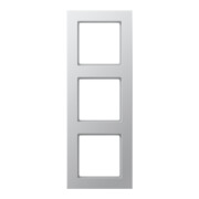 Jung Cadre 3 fois alu niveau/vertical AC 583 AL-1