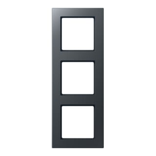 Jung Cadre 3 fois anthracite mat AC 583 BF ANM