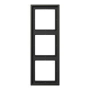 Jung Cadre 3 fois anthracite niveau/vertical AL 2983 AN-1