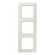 Jung Cadre 3 fois blanc niveau/vertical AS 583-1