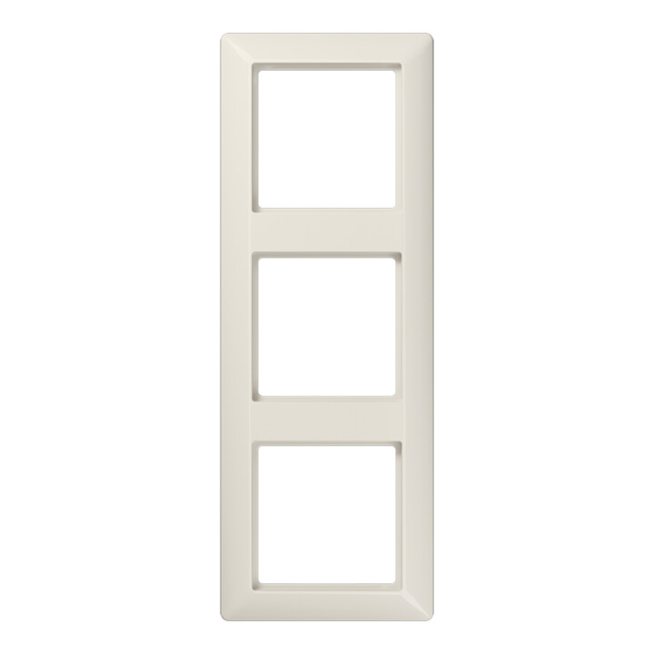 Jung Cadre 3 fois blanc niveau/vertical AS 583